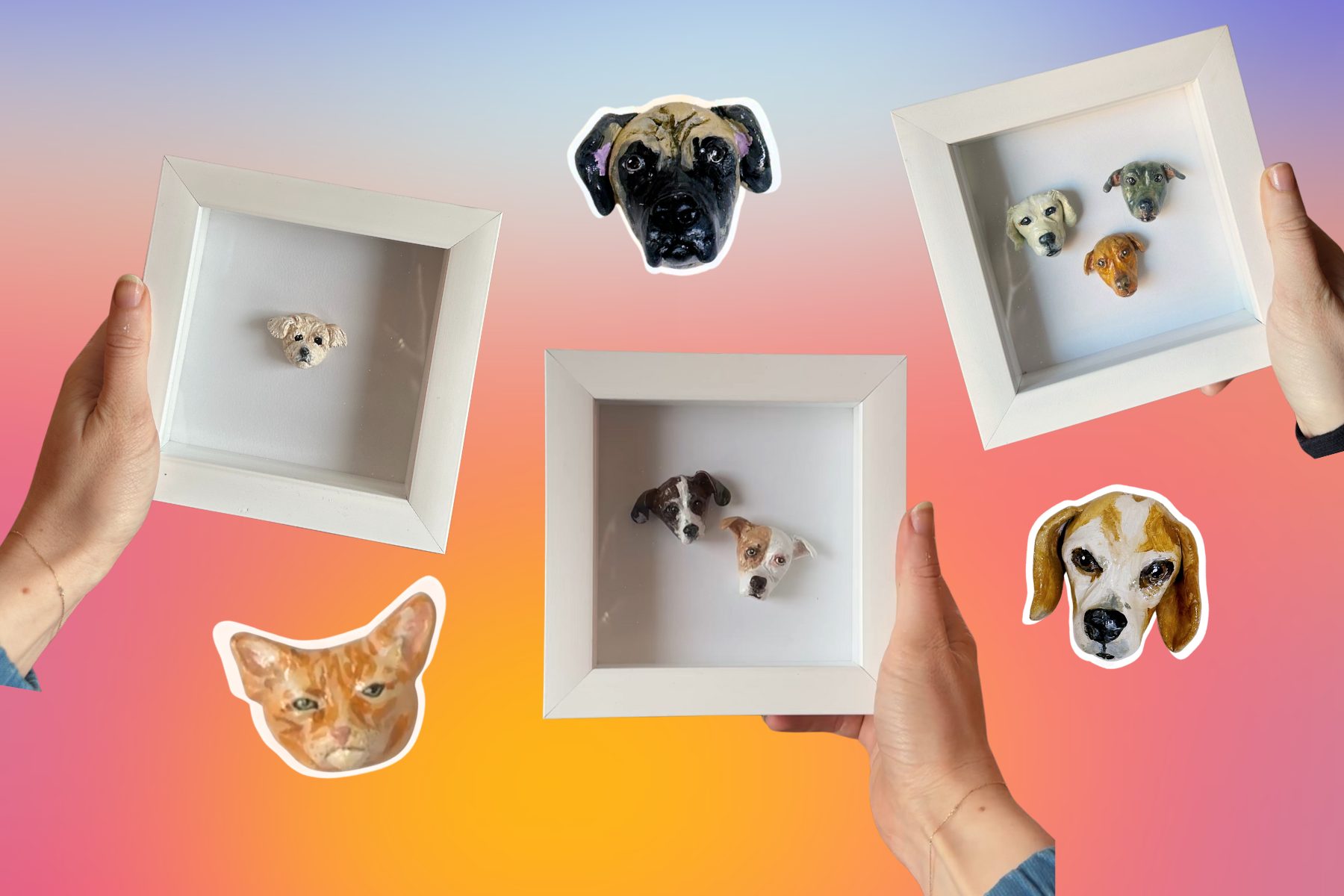 Miniature Pet Sculpture