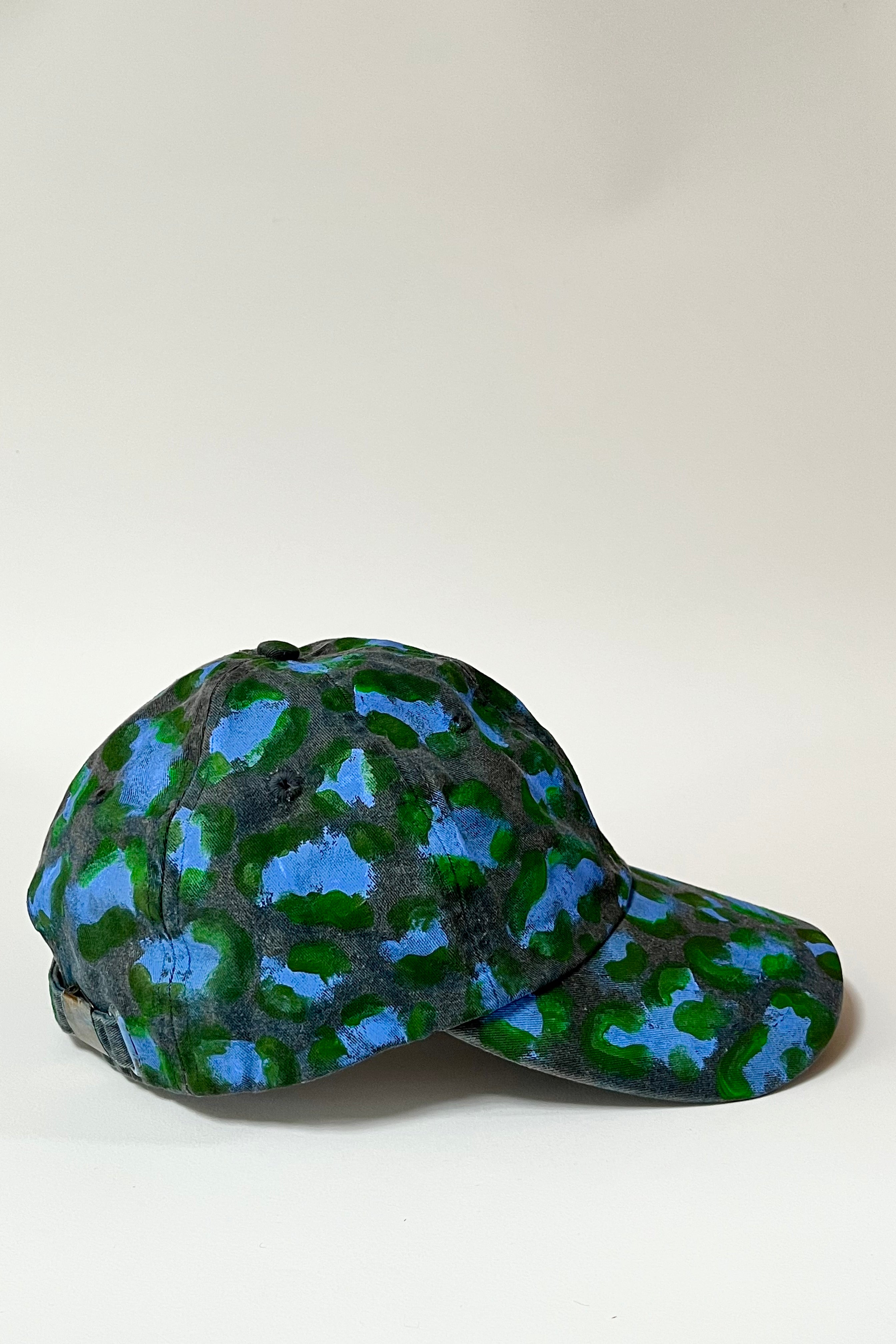 Painted Hat - Leopard