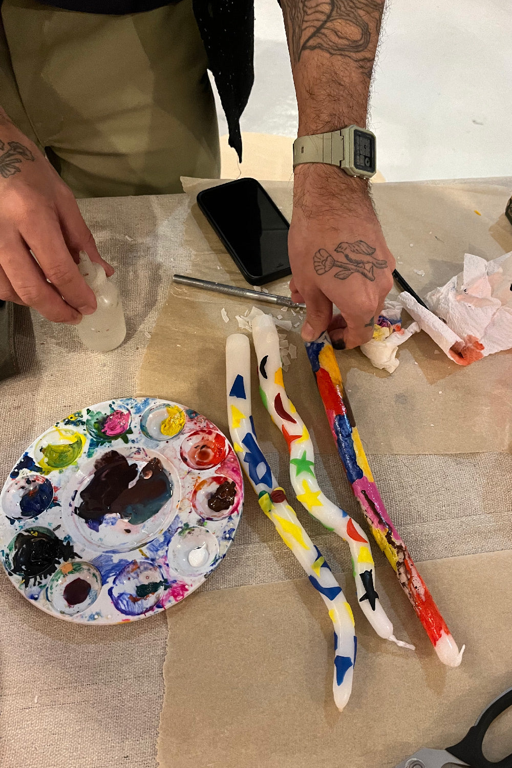 Candle Decorating