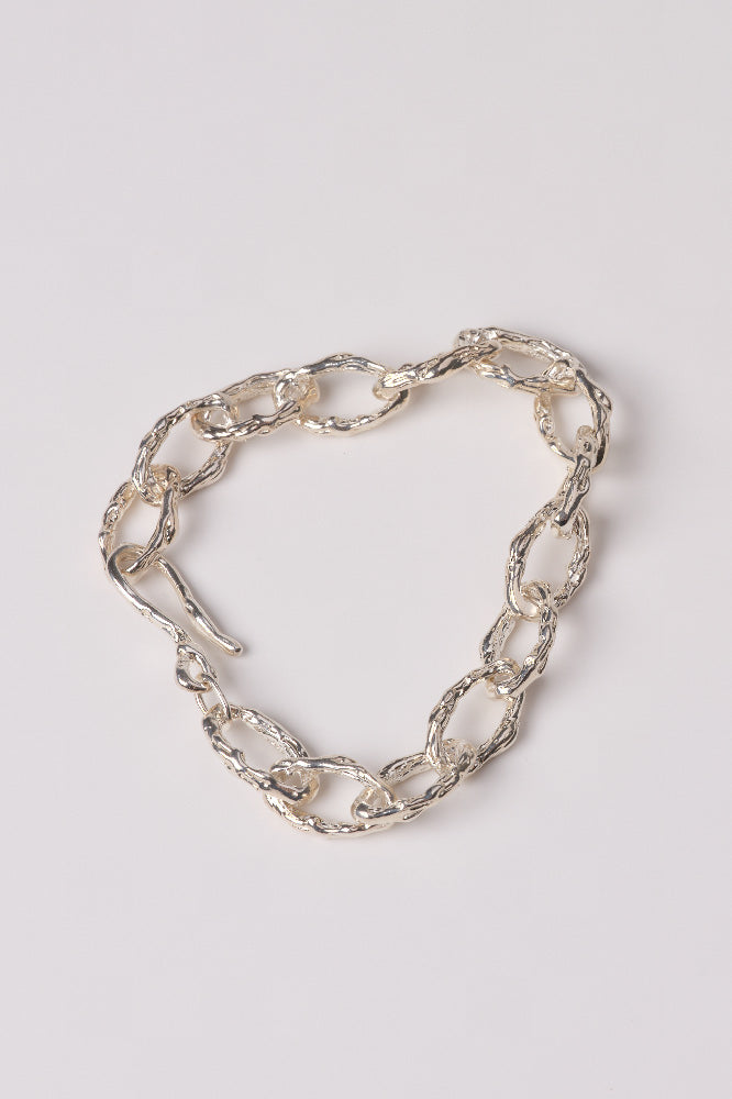 Giu Silver Chain Bracelet