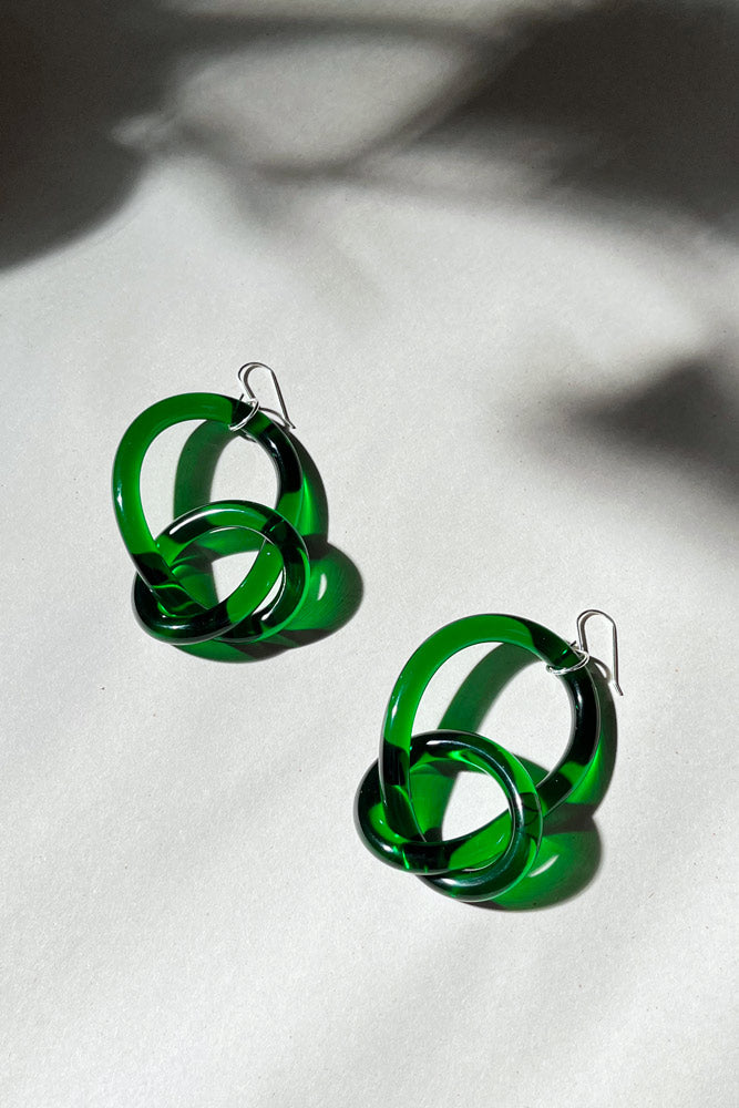 Knotted Loop Earrings