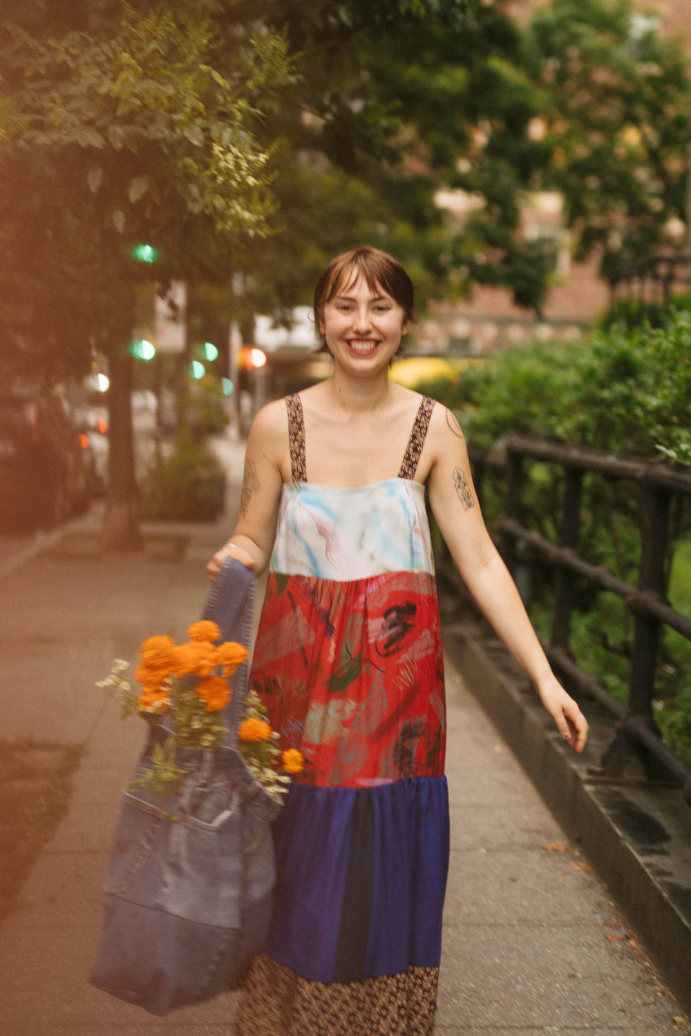 Silk Scrap Dress No.3