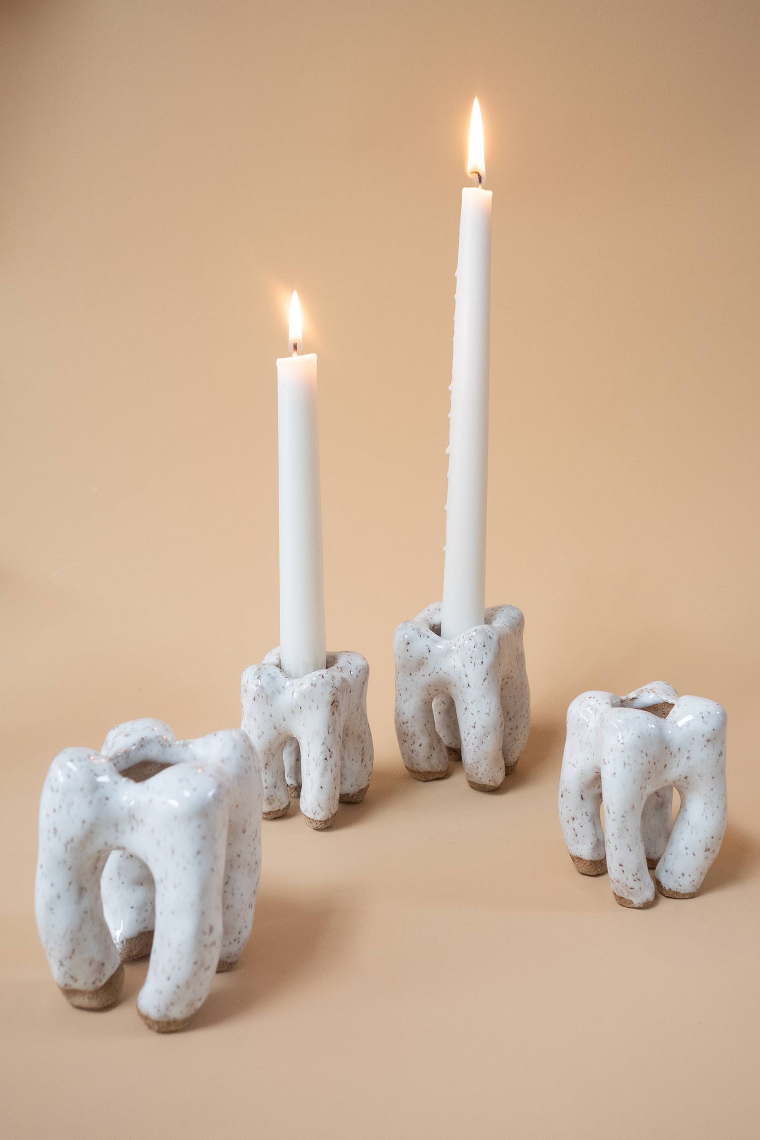 Molar Tooth Candle Holder